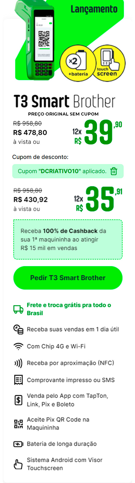 Pedir T3 Smart Brother